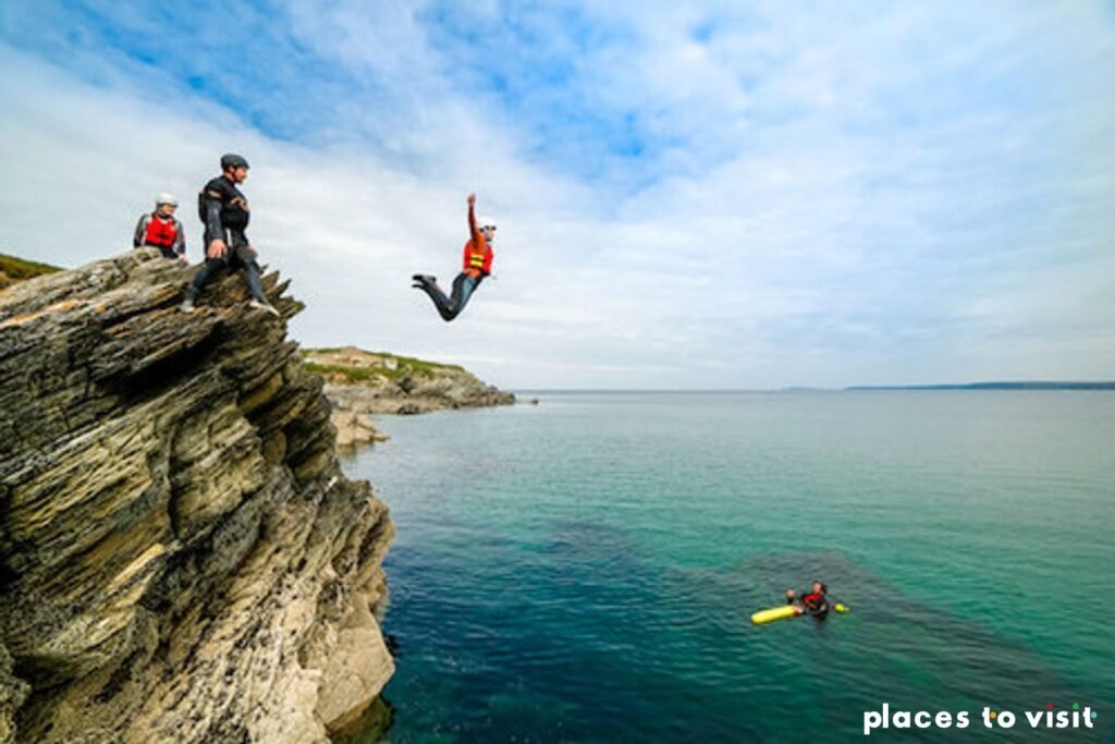 Cliff Jumping in Newquay - things to do in Newquay