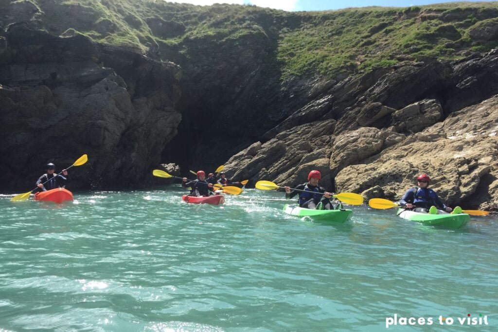 Kayaking in Newquay