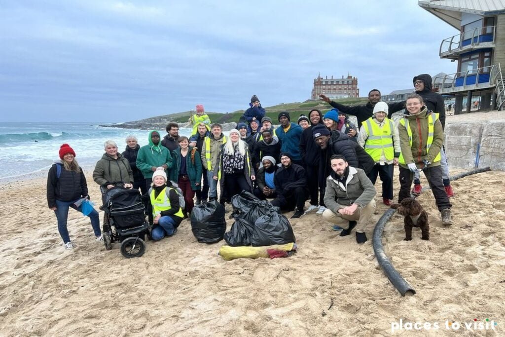 Take part in a beach cleanup in Newquay - things to do in Newquay